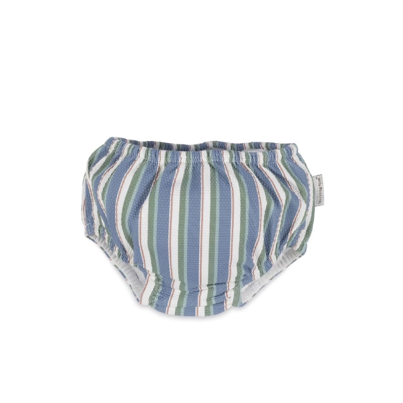Bañador Pañal Strips Bandana de Walking Mum