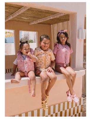 Chaleco de flotación Mermaid Cats de Monnëka