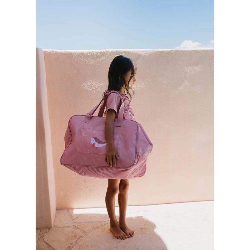 Bolsa playa con rejilla Whale de Monnëka
