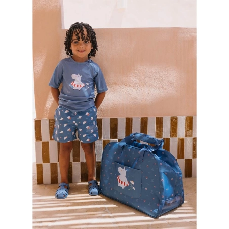 Bolsa de playa con rejilla Hippos de Monnëka