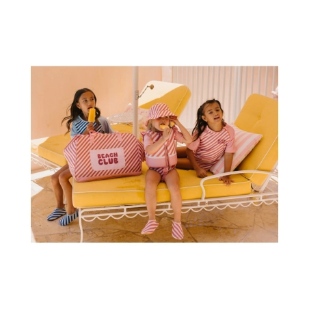 Bolsa de playa con rejilla Stripes de Monnëka