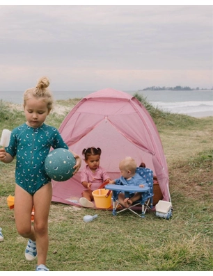 Silla plegable infantil Hippos de Monnëka