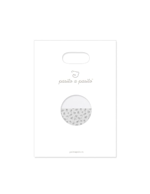 Pack 2 Sábanas bajeras Capazo Little Bloom de Pasito a Pasito