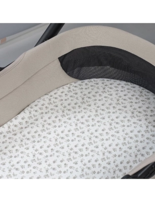 Pack 2 Sábanas bajeras Capazo Little Bloom de Pasito a Pasito