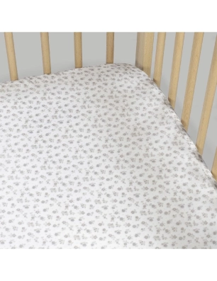 Sábana bajera cuna Little Bloom de Pasito a Pasito