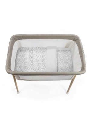 Edredón con sábana minicuna Little Bloom de Pasito a Pasito