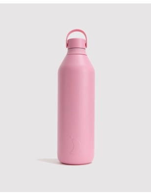 Botella  isotérmica 1L Serie 3 de Chilly´s Lotus Pink