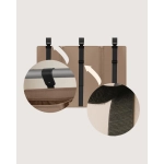 Organizador lateral grande de Lionelo Beige