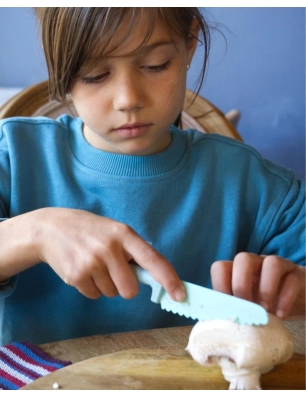 Cuchillo Seguro para Niños KLYV Classic de SKÅGFÄ Aqua