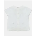 Camisa Punto Smock Tela Quebec De Aranda