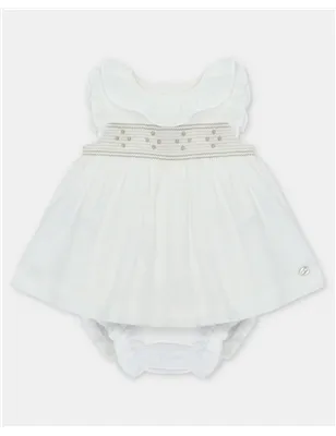 Conjunto Punto Smock Tela Quebec De Aranda