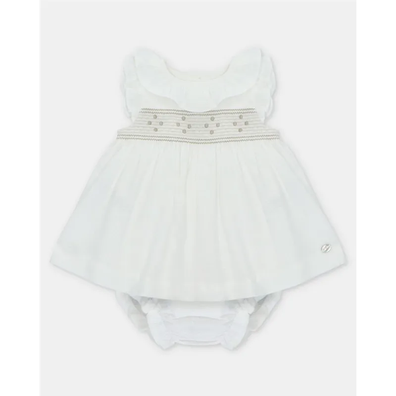 Conjunto Punto Smock Tela Quebec De Aranda