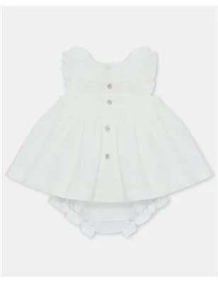 Conjunto Punto Smock Tela Quebec De Aranda