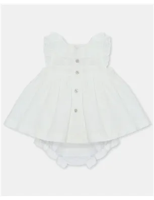 Conjunto Punto Smock Tela Quebec De Aranda