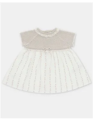 Vestido Punto Tela Quebec De Aranda