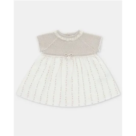 Vestido Punto Tela Quebec De Aranda