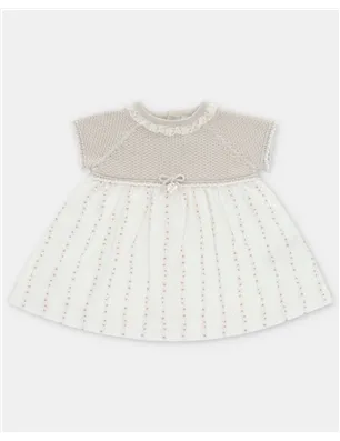 Vestido Punto Tela Quebec De Aranda