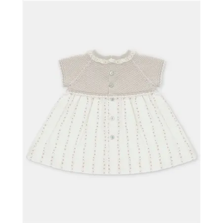 Vestido Punto Tela Quebec De Aranda
