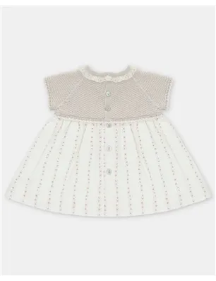 Vestido Punto Tela Quebec De Aranda