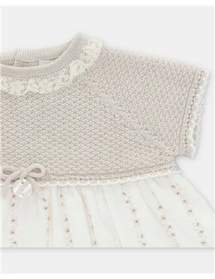 Vestido Punto Tela Quebec De Aranda