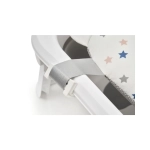 Bañera plegable Flex con Cojín de MS Gris