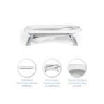 Bañera plegable Flex con Cojín de MS Gris