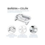 Bañera plegable Flex con Cojín de MS Gris