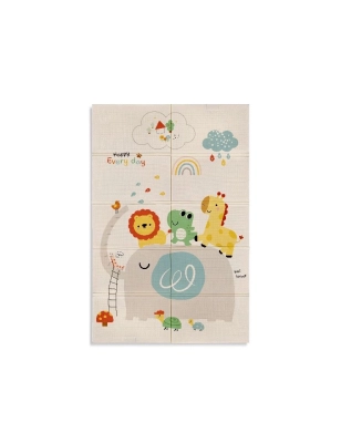 Alfombra juegos plegable reversible 180x120 cm de MS