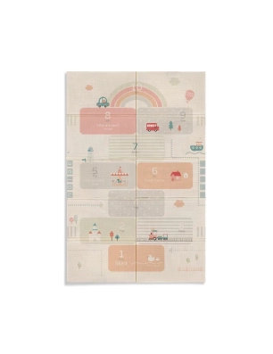 Alfombra juegos plegable reversible 180x120 cm de MS