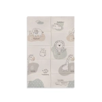 Alfombra juegos plegable reversible Trendy 180x120 cm de MS