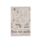 Alfombra juegos plegable reversible Trendy 180x120 cm de MS