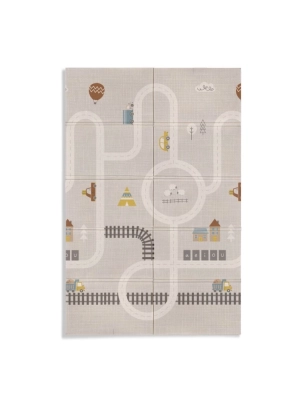 Alfombra juegos plegable reversible Trendy 180x120 cm de MS