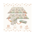 Alfombra juegos reversible 120x120cm Trendy de MS Elefante