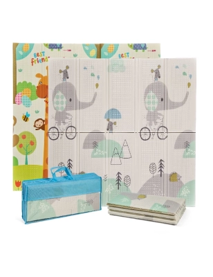 Alfombra juegos reversible 120x120cm Trendy de MS