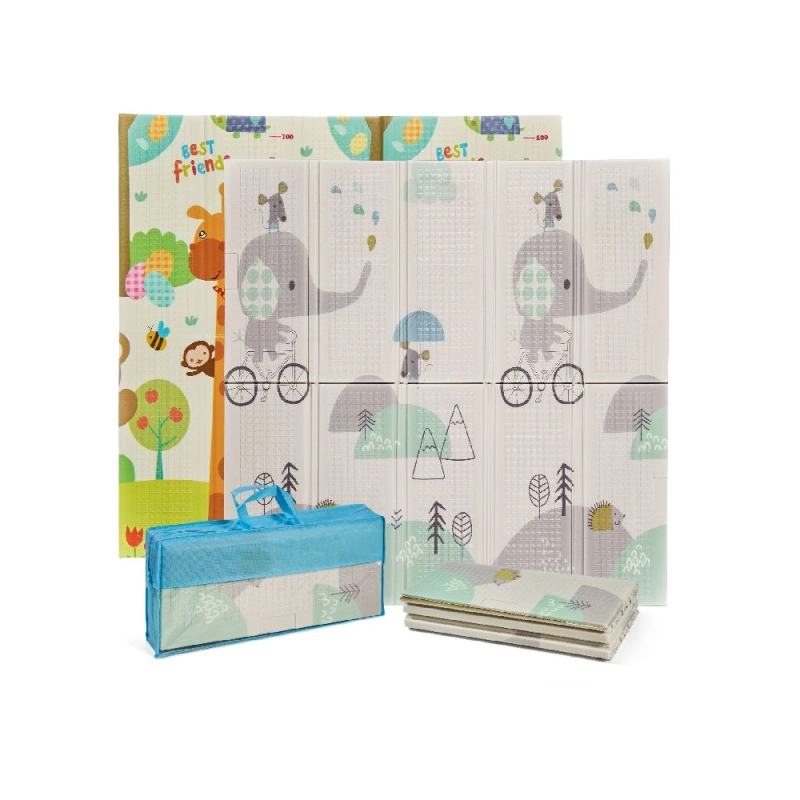 Alfombra juegos reversible 120x120cm Trendy de MS
