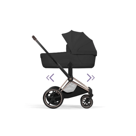 Cochecito 2 Piezas Cybex e-Priam Style Rosegold Sepia Black