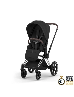 Cochecito 2 Piezas Cybex Priam Style Chrome Sepia Black