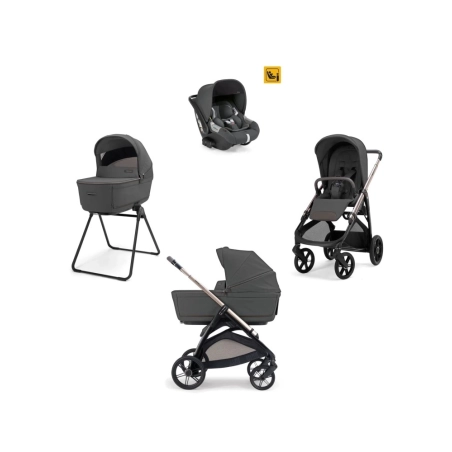 Cochecito 3 piezas Inglesina Aptica con Darwin Marble Grey