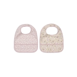 Pack 2 baberos impermeables de Jollein Flower