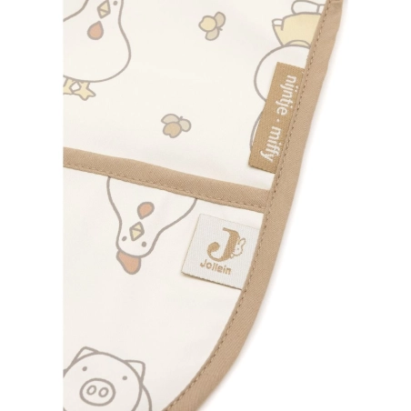 Babero impermeable con mangas de Jollein