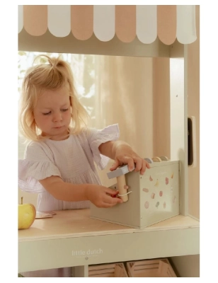 Caja Registradora con Escáner de Little Dutch
