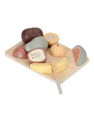 Frutas de Madera para cortar de Little Dutch