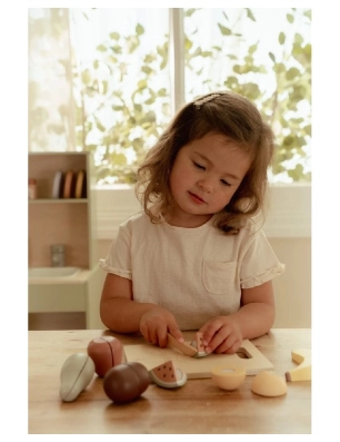 Frutas de Madera para cortar de Little Dutch
