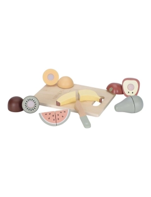 Frutas de Madera para cortar de Little Dutch