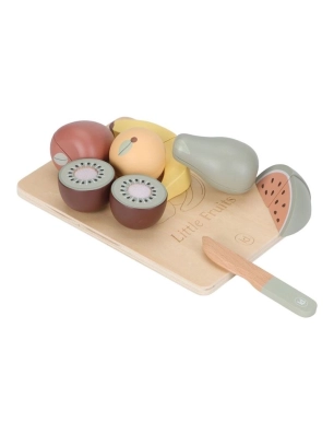 Frutas de Madera para cortar de Little Dutch
