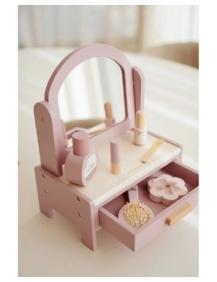Tocador con Set de Maquillaje Little Dutch