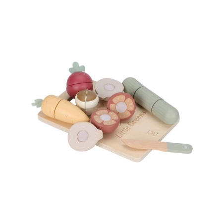 Verduras de Madera para cortar de Little Dutch