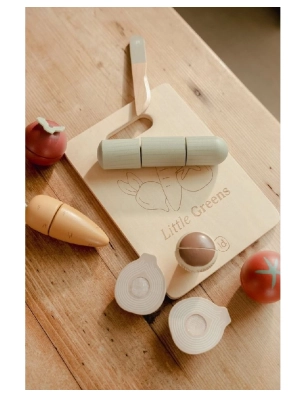 Verduras de Madera para cortar de Little Dutch
