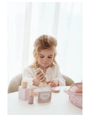 Estuche de Maquillaje de Madera de Little Dutch