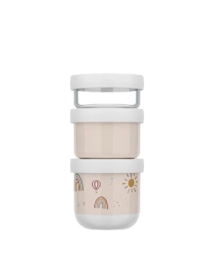 Pack 3 tupper apilables de Little Dutch
